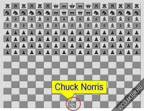 Amikor Chuck Norris sakkozik