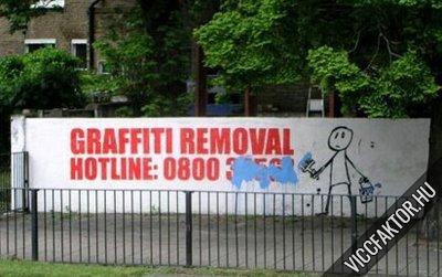 Graffiti eltvolts