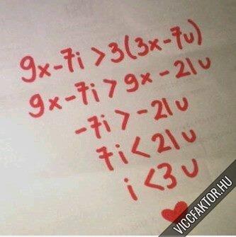 Matematikus szerelem