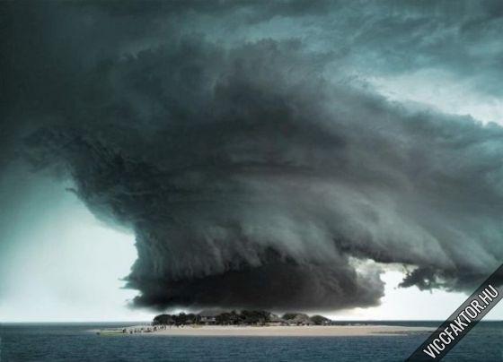 Vihar a szigeten